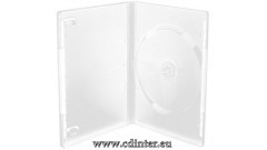 DVD Case pre 1 disc, 14 mm, white/biela